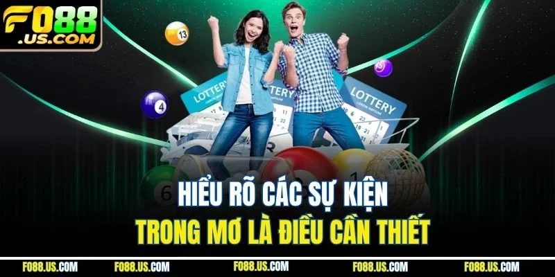 Hiểu rõ các sự kiện trong mơ là điều cần thiết Hiểu rõ các sự kiện trong mơ là điều cần thiết
